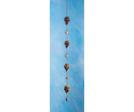 Pine Cone Flamed Hanging Ornament