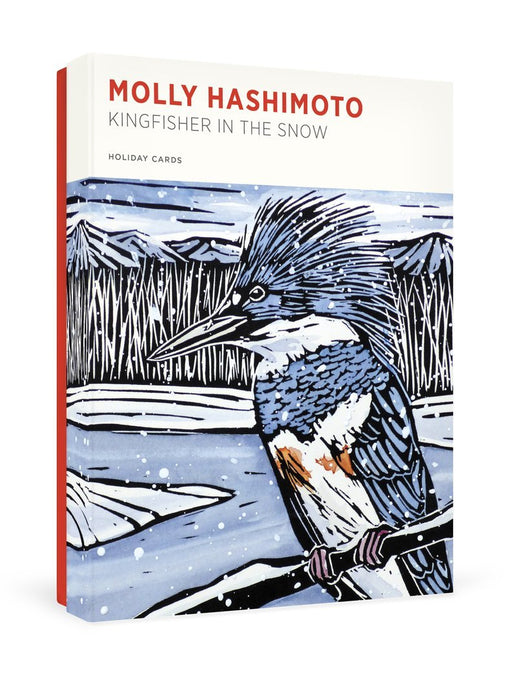 Molly Hashimoto: Kingfisher in the Snow Holiday Cards - Box Cover