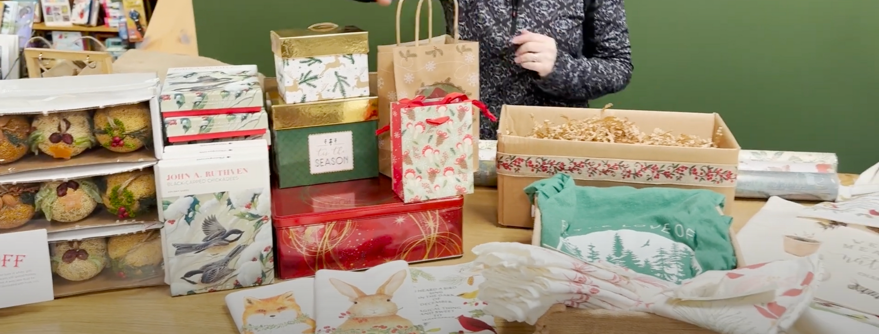 Eco-Friendly Gift Wrapping Video