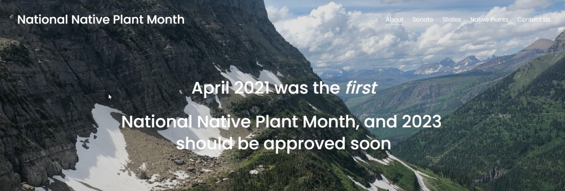 National Native Plant Month Video