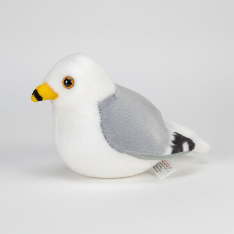 Audubon II Ring Billed Gull Stuffed Animal W Sound 5.5"