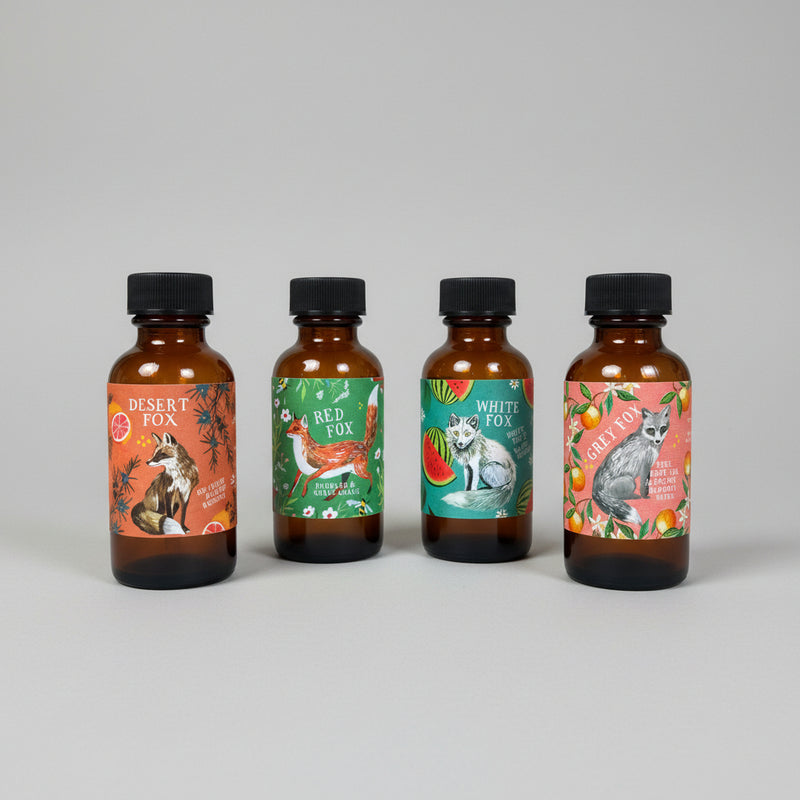 Simple Syrup: Cleverheart Fox Syrups Collection Fox Syrups
out of packaging