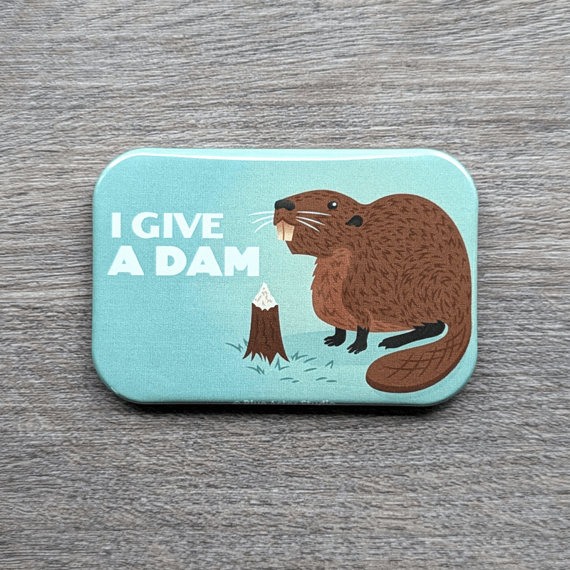 I Give A Dam - Beaver Magnet