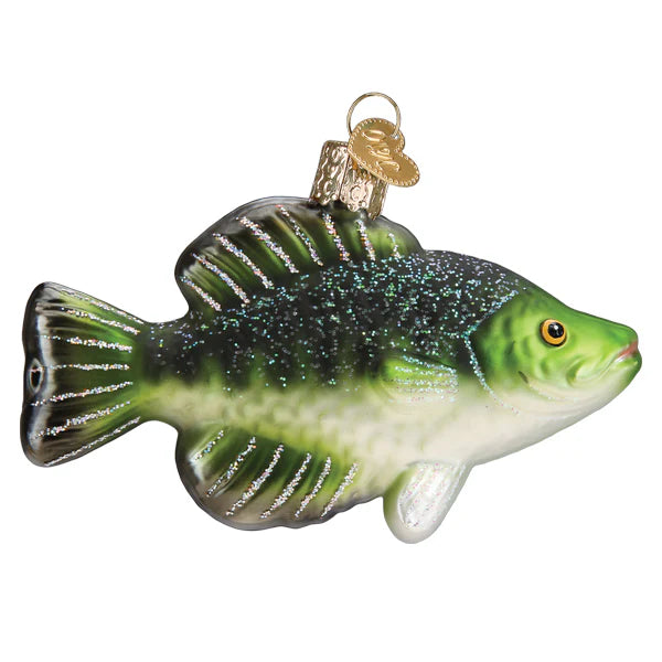 crappie ornament right side view