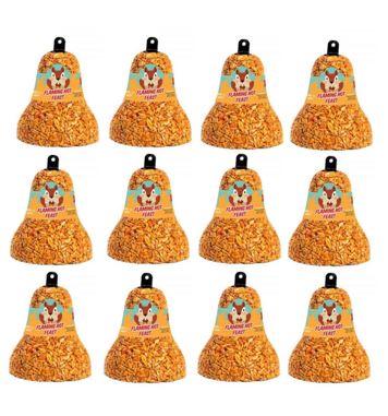 Mr. Bird Flaming Hot Feast Seed Bell - 12 Pack