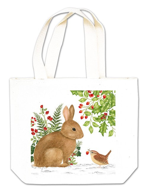 Holiday Bunny Gift Tote
