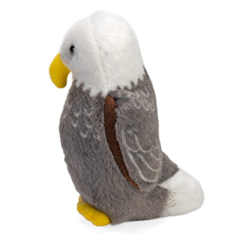 Bald Eagle Stuffed Animal side, left