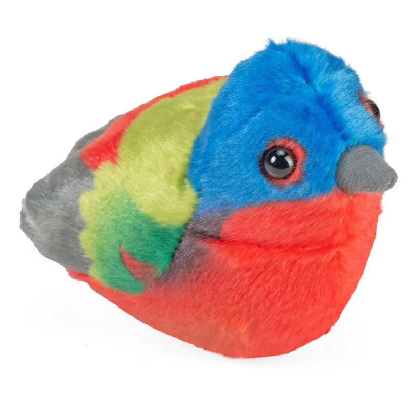 Painted bunting stuffed animal