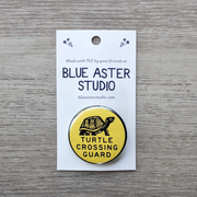 Turtle Crossing Guard Button