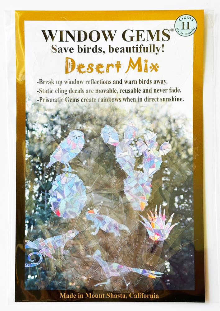 Desert Mix Window Clings 