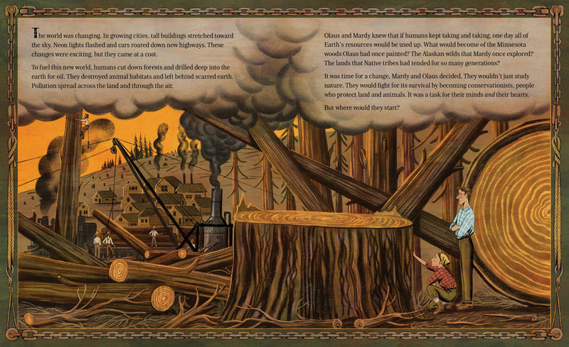 Wild at Heart Picture Book
watching trees get cut down