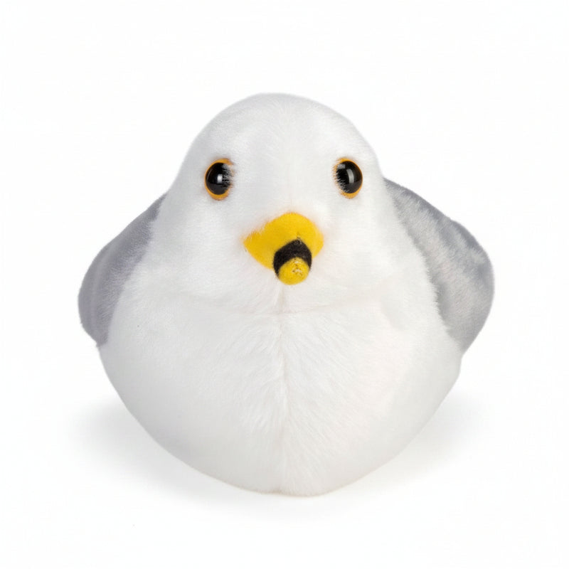 Audubon II Ring Billed Gull Stuffed Animal W Sound 5.5"