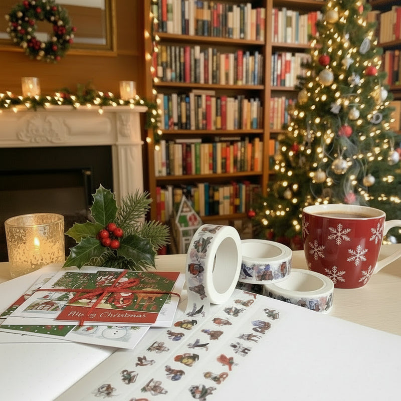 Festive Critters Washi Tape