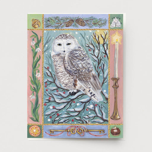 Holiday Owl Card