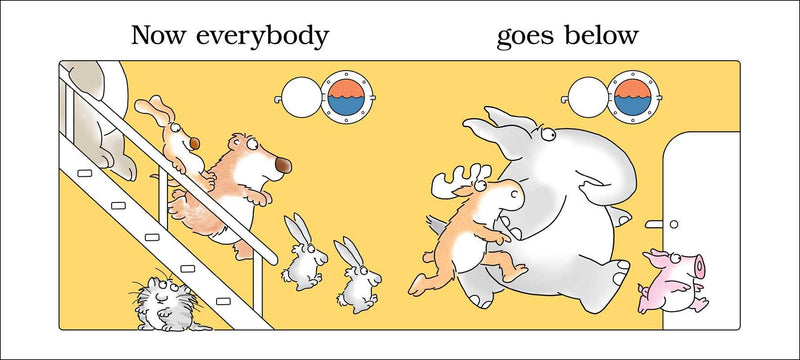 Sample page from Good Night, Good Night by Sandra Boynton