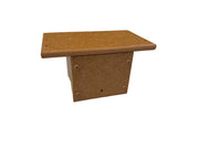 Polywood 4x4 post mount for bird feeder