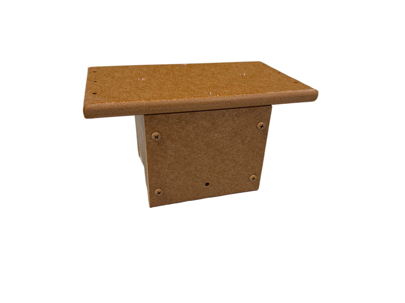 Polywood 4x4 post mount for bird feeder