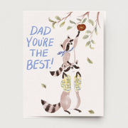 Father's Day Raccoons Card