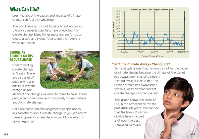 Climate Action for Kids sample pages