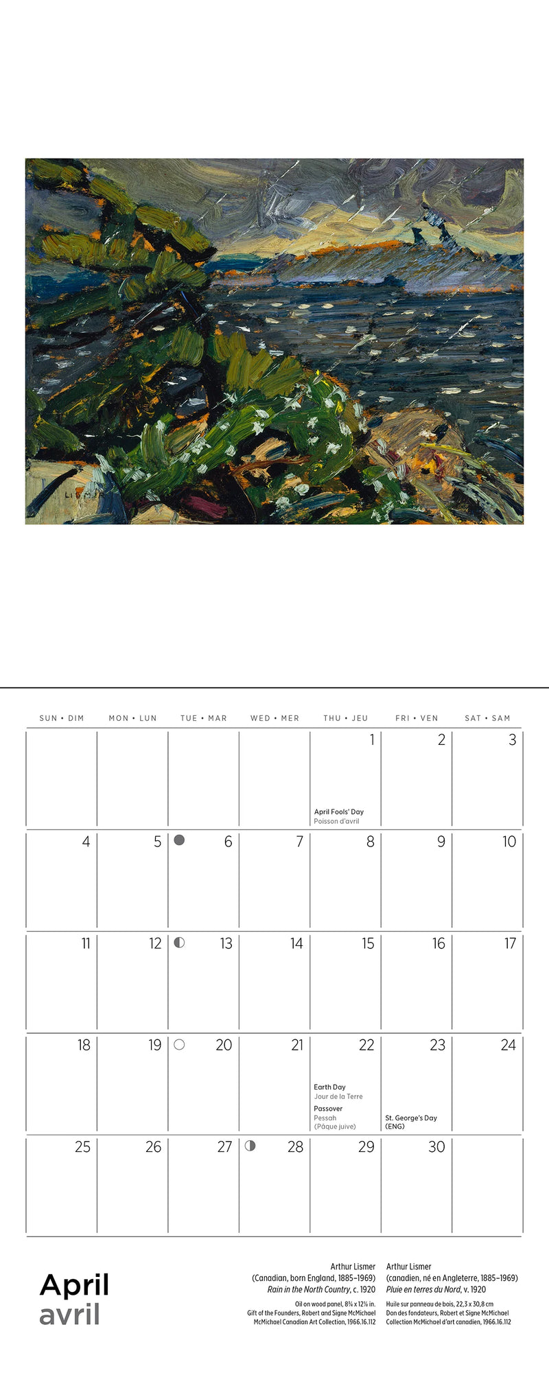 The Group of Seven 2027 Mini Calendar