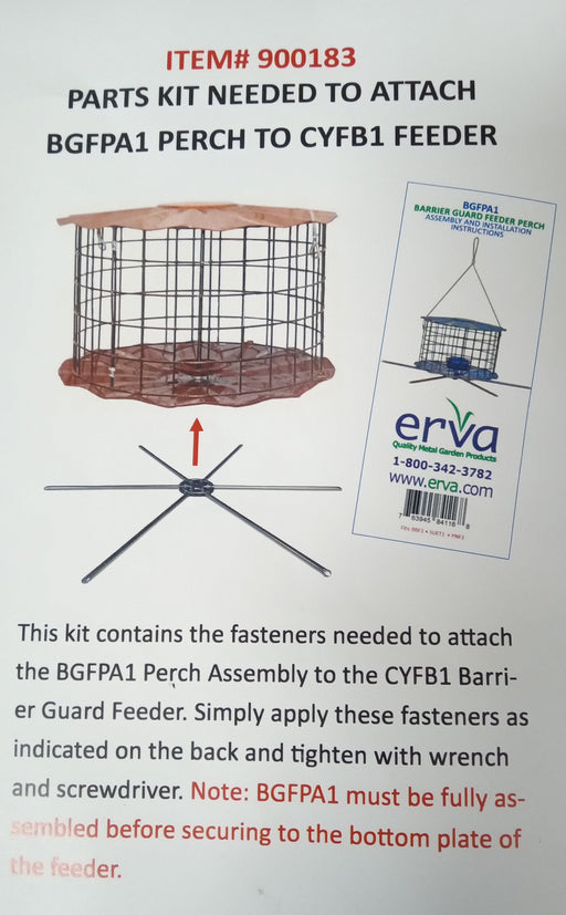 Barrier Guard Cylinder Feeder Perch Attachment Kit