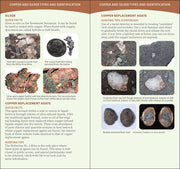 Michigan's Copper Country Rocks & Minerals Quick Guide sample pages