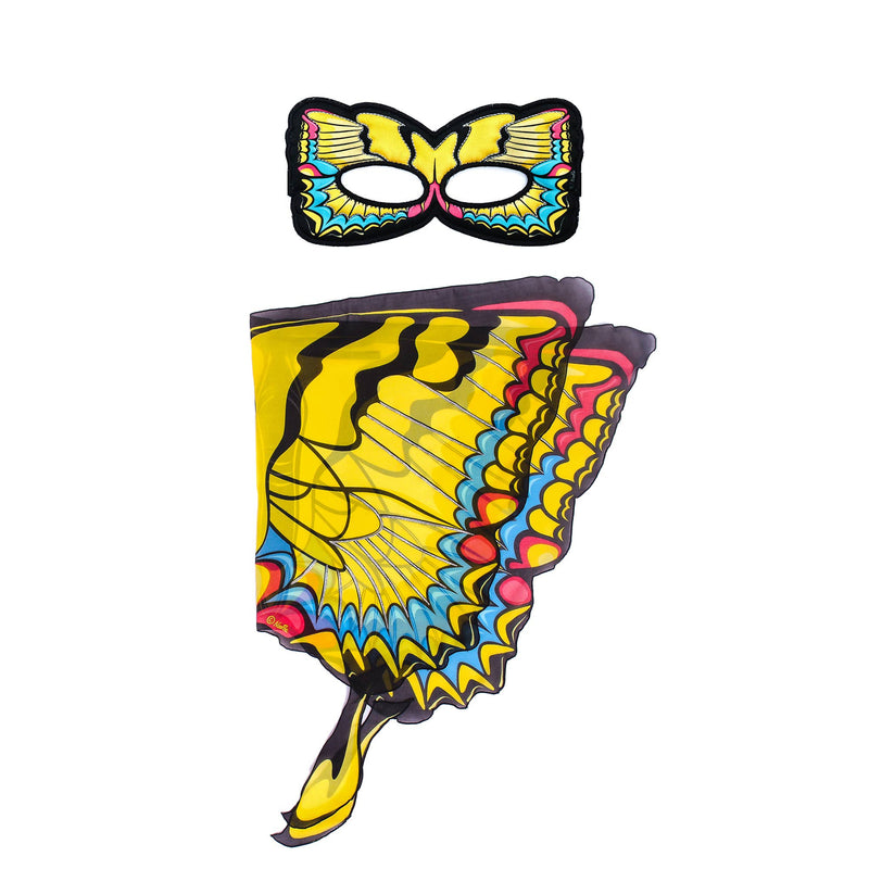 Tiger Swallowtail Butterfly Wings + Mask