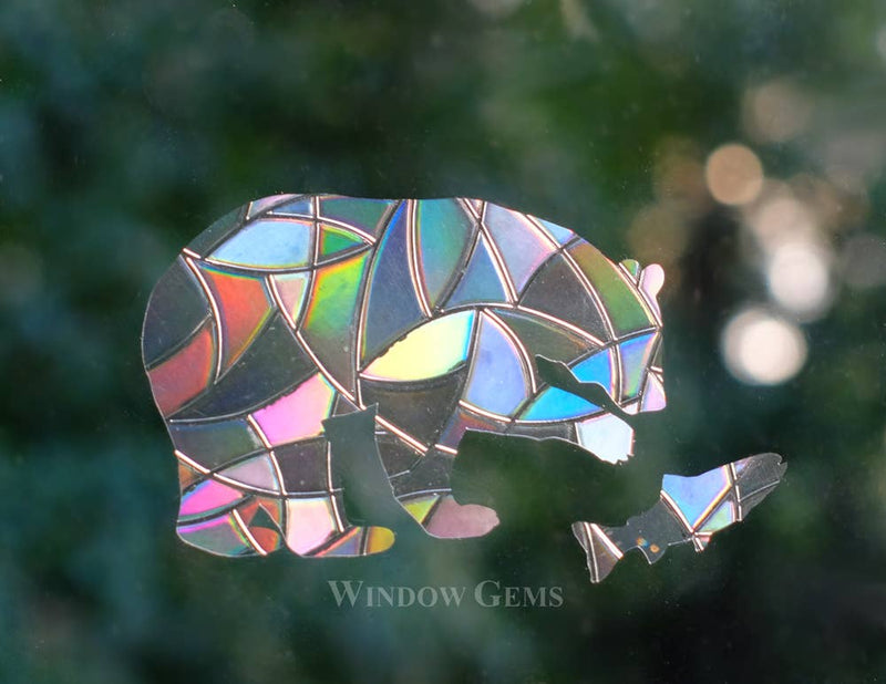 Redwood Mix Window Window Clings