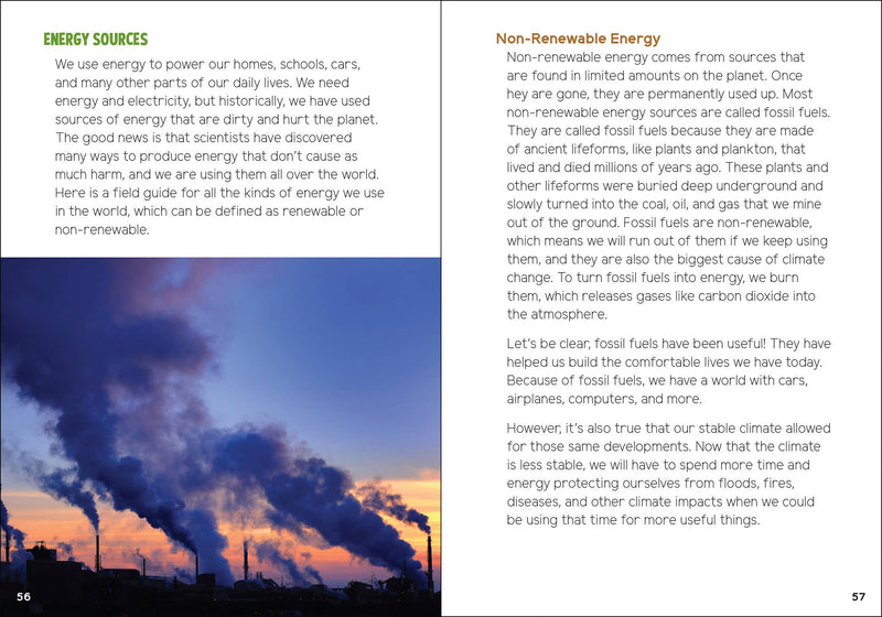 Climate Action for Kids sample pages