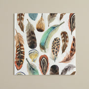 Aquarell Feathers Paper Napkins - Lunch Size