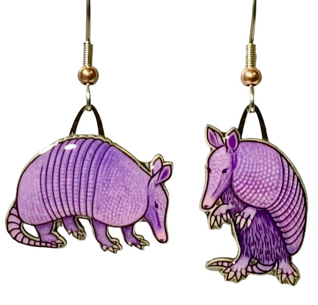 Nine-banded Armadillo Earrings