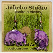  Nine-banded Armadillo Earrings with packaging