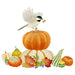 Autumn Chickadee Flour Sack Towel
