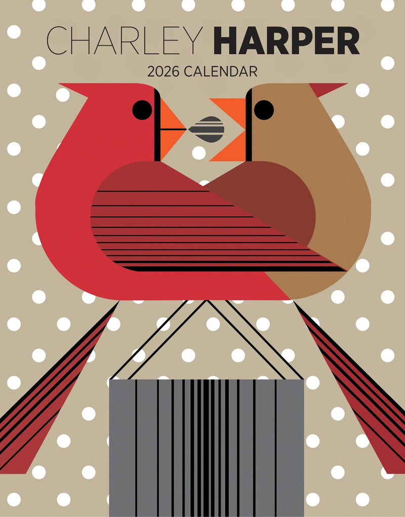 Charley Harper 2026 Mini Wall Calendar