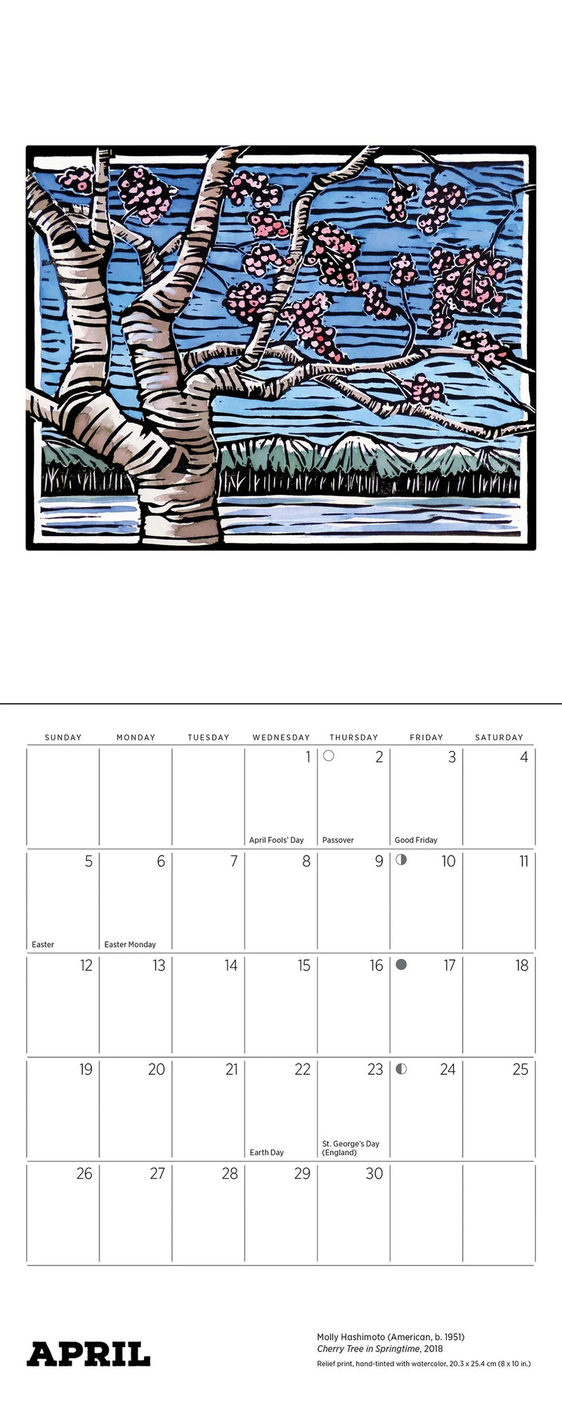 Molly Hashimoto: Lush Landscapes 2026 Mini Wall Calendar