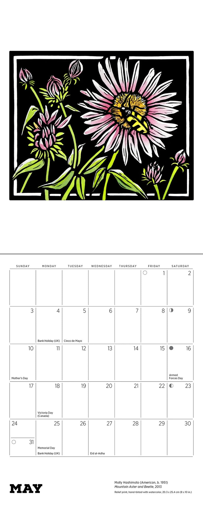 Molly Hashimoto: Lush Landscapes 2026 Mini Wall Calendar