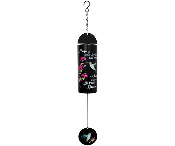 Home Cylinder Sonnet Wind Chime - 22 inches