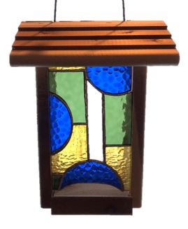 Stained Glass Indoor Lantern