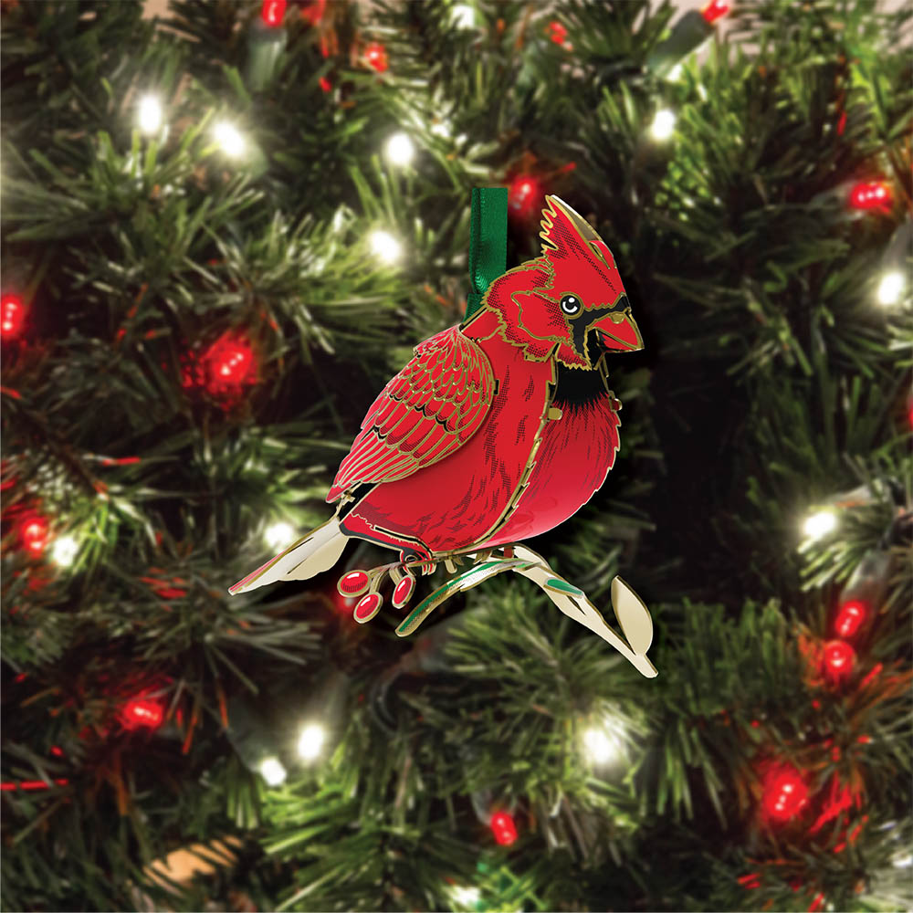 Cardinal 3D Ornament - Thumbnail 2