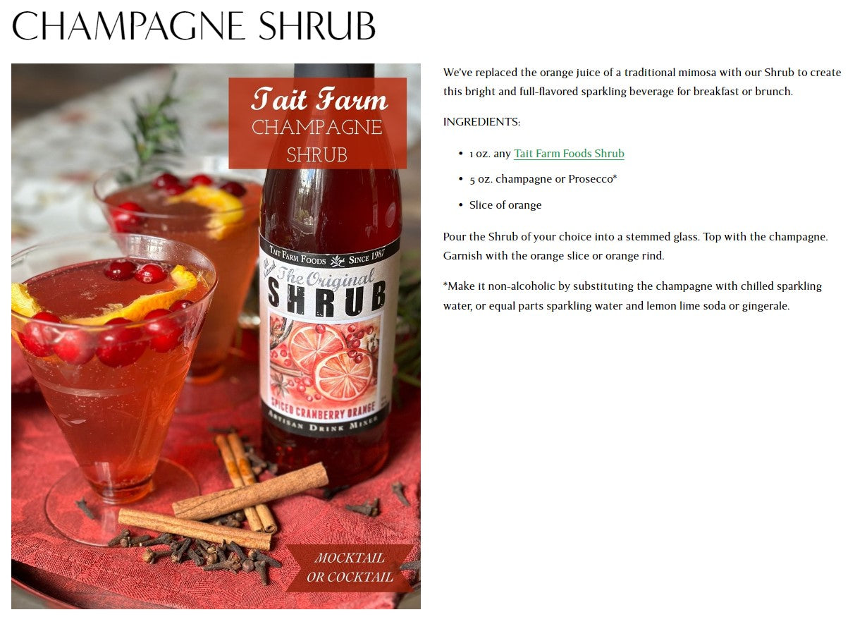 Raspberry Shrub — Nature Niche