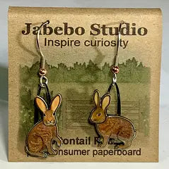 Cottontail Rabbit Earrings