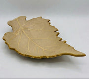 Butterfly Puddler - Cup Plant Leaf in Goldenrod Shino