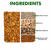 Flaming Hot Feast ingredient infographics