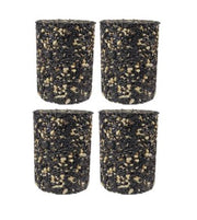 4 PackFruit Berry Nut Seed Cylinder - Large - 4 lbs.
