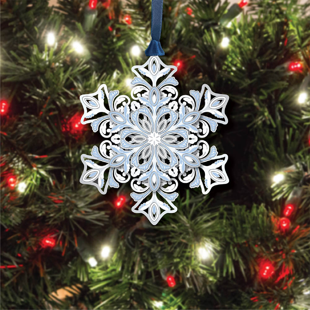 Glowing Snowflake Ornament - Thumbnail 3