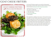 Goat Cheese Fritters Recipe