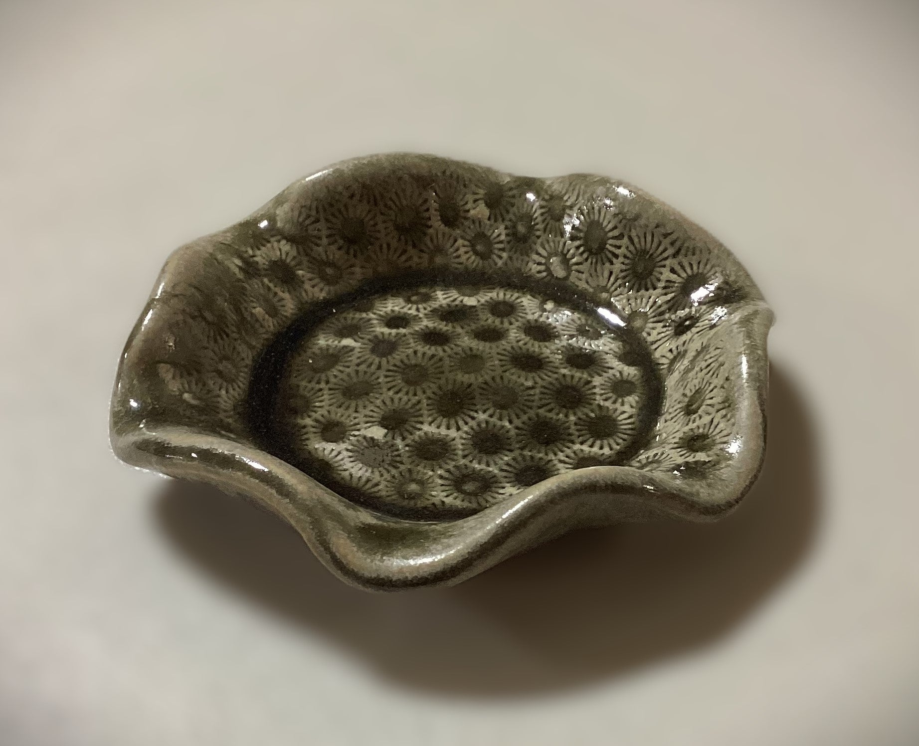 Little Traverse Tileworks Petoskey Stone Dish