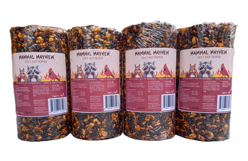 Mammal Mayhem Spicy Hot Pepper - Seed Cylinder 1.7 lbs - 4 Pack