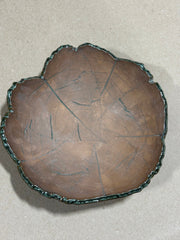 cottonwood leaf bowl