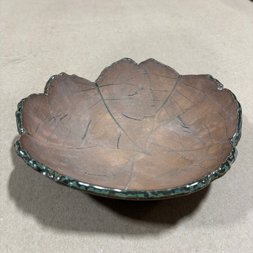 cottonwood leaf bowl